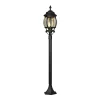 Trio Lighting Gadebelysning > Stibelysning Elvo, sort mat, højde 100 cm, aluminium