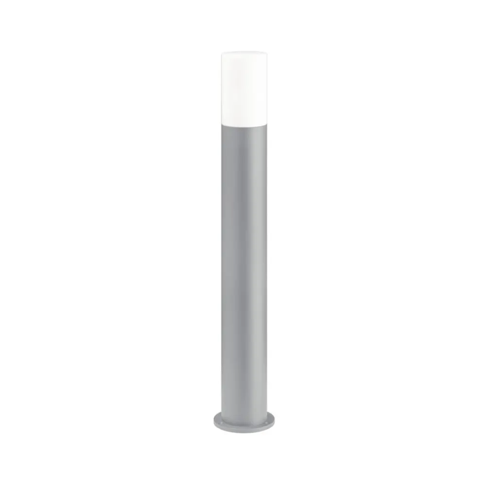 LCD Gadebelysning > Stibelysning 1326 med opalt glas lysegrå Højde 95 cm