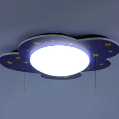 Loftlamper ^ Niermann Standby Stjernehimmel LED-loftlampe med HCL-funktion