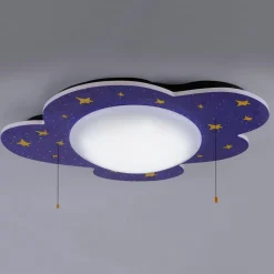 Loftlamper ^ Niermann Standby Stjernehimmel LED-loftlampe med HCL-funktion