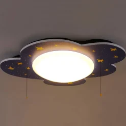 Loftlamper ^ Niermann Standby Stjernehimmel LED-loftlampe med HCL-funktion