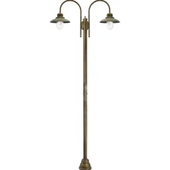 Moretti Luce Lygtepæle > Stolpelampe Casale 270cm 2-lys