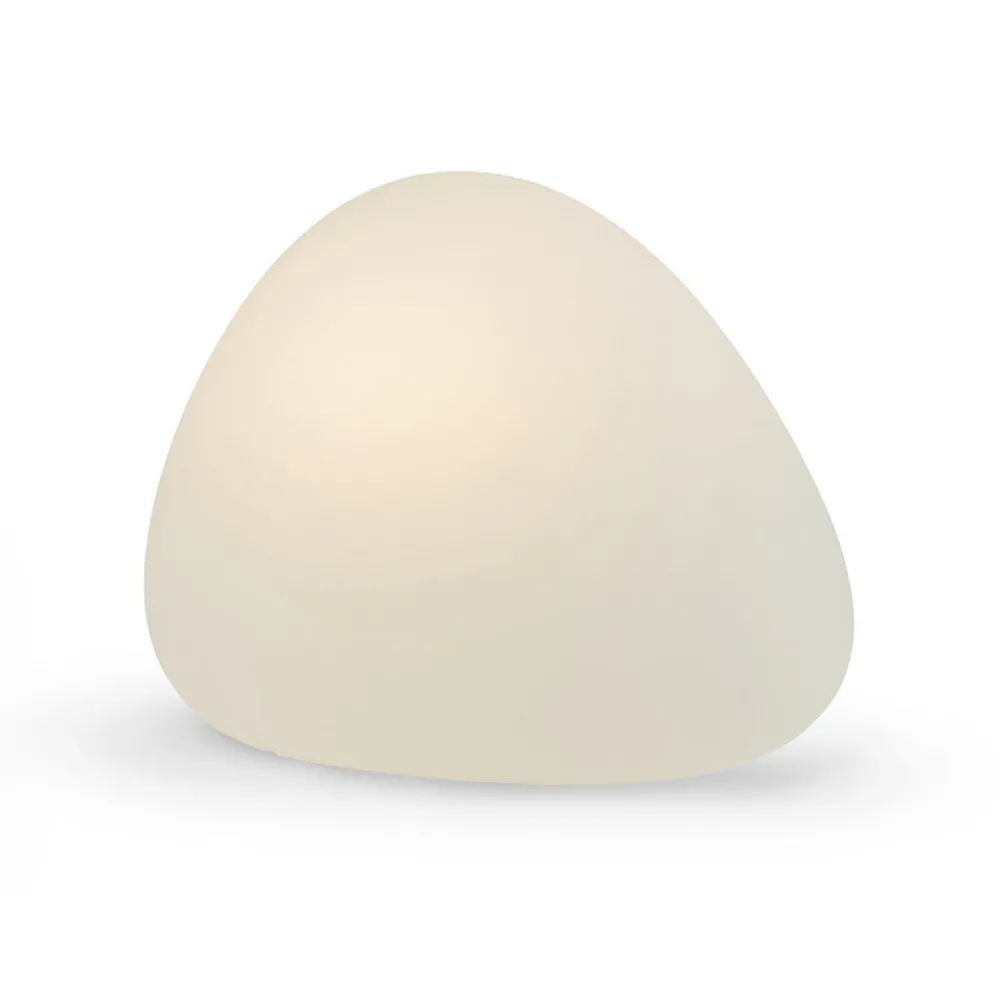 Nowodvorski Lighting Terrassebelysning > Stone S udendørslampe, 45 x 30 cm, hvid, plast, IP44