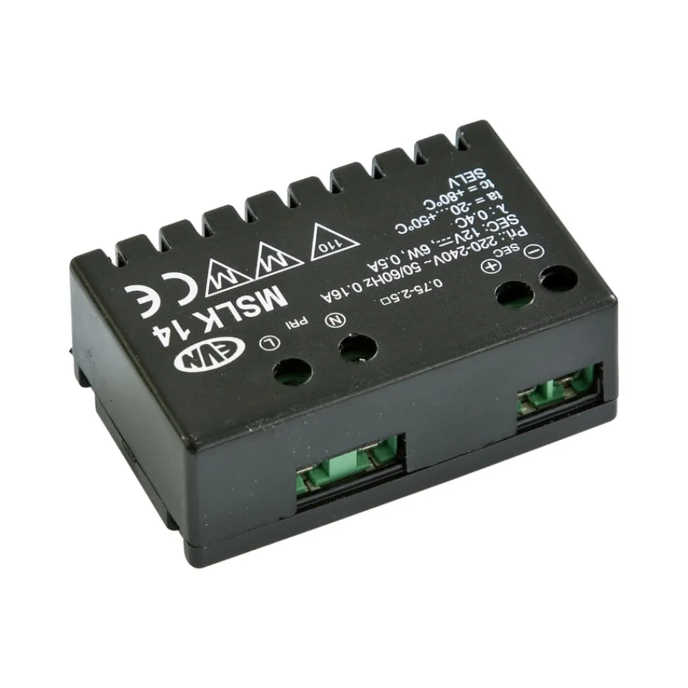 Driver Konstant Spænding ^ EVN Strømforsyning 12 V/DC 0,1-6 W, IP20, 100-240 V/AC