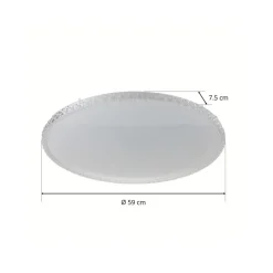 Gang|Loftlamper ^ Briloner Style LED-loftslampe, fjernbetjening