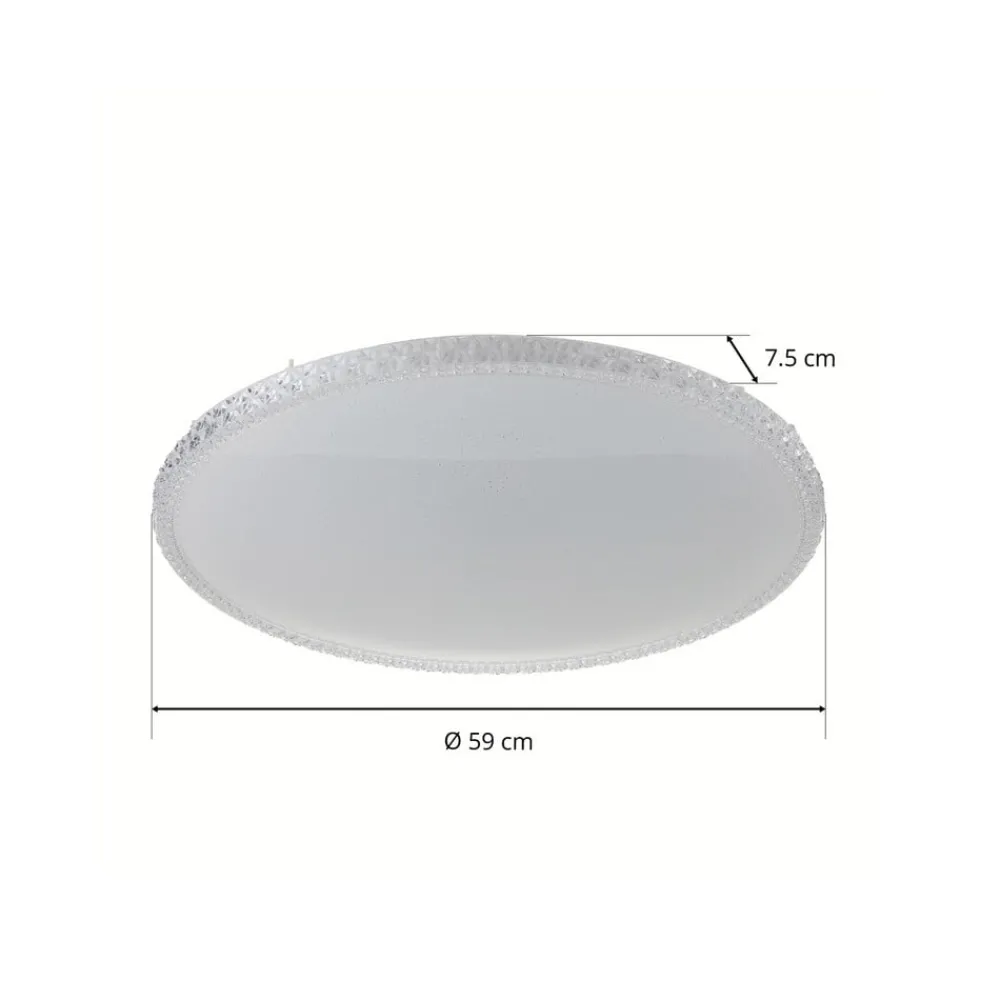 Gang|Loftlamper ^ Briloner Style LED-loftslampe, fjernbetjening