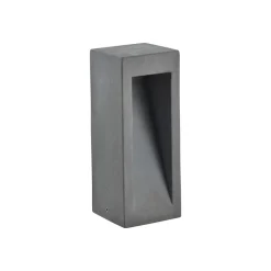 Sokkellamper ^ Viokef Style LED-sokkelampe, beton, grå