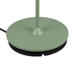 Reality Leuchten Terrassebelysning > Suarez LED-bordlampe, grøn, højde 39 cm, metal