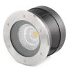 Nedgravet Udebelysning|Udendørs Spot ^ FARO BARCELONA Suria-24 - rund LED nedgravningslampe, 24°