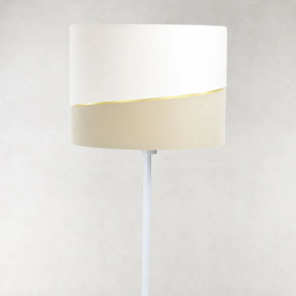 Gulvlamper|Gulvlamper ^ Maco Design Susan gulvlampe, hvid/beige/guld
