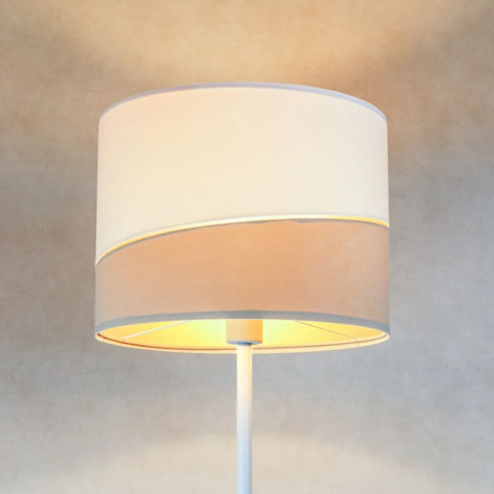 Gulvlamper|Gulvlamper ^ Maco Design Susan gulvlampe, hvid/beige/guld