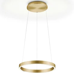 Knapstein Pendellamper > Svea-40 LED-hængelampe top/bund gestussensor, guld