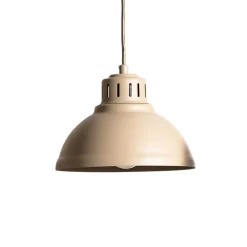 Pendellamper ^ Luminex Sven hængelampe, 4 lyskilder, beige, stål