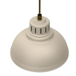 Pendellamper ^ Luminex Sven hængelampe, 4 lyskilder, beige, stål