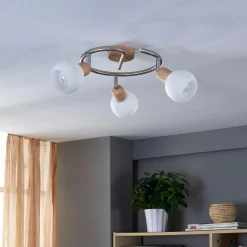 Lindby Gang|Loftlamper > Svenka loftlampe, rondel, 3 lyskilder