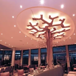 Deko-Light Indbygningsspots|Spotlights > Svingbar lavsp.-mont.ring 68er, børstet kobber