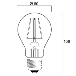 Led Pærer ^ Sylvania ToLEDo Retro LED-pære E27 4,1W 4er Mix