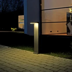 Gadebelysning ^ Albert Leuchten Tamar LED-stibelysning i aluminium i antracit