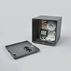 Udendørs Loftlamper ^ Lucande Tanea - LED loftlampe i terningform, IP54