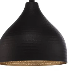 Opviq Pendellamper > Tattoo 2396 hængelampe, Ø18cm, sort/guld