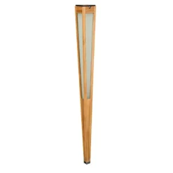 Solcelle Lampe Med Sensor|Sokkellamper Med Sensor ^ Les Jardins Tecka LED-solcellelampe med sensor, 120 cm, teak