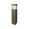 Solcelle Lampe Med Sensor|Solcellelamper ^ Les Jardins Teckalu LED-vejlampe solcelle sensor teak/hvid