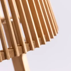 Les Jardins Solcelle Lampe Med Sensor|Solcellelamper > Tecka sol-gulvlampe med sensor, teak