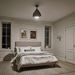 KICHLER Loftventilatorer > Terna LED-loftventilator, nikkel/creme