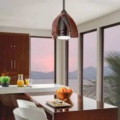 KICHLER Loftventilatorer > Terna LED-loftventilator, olieret/børstet bronze