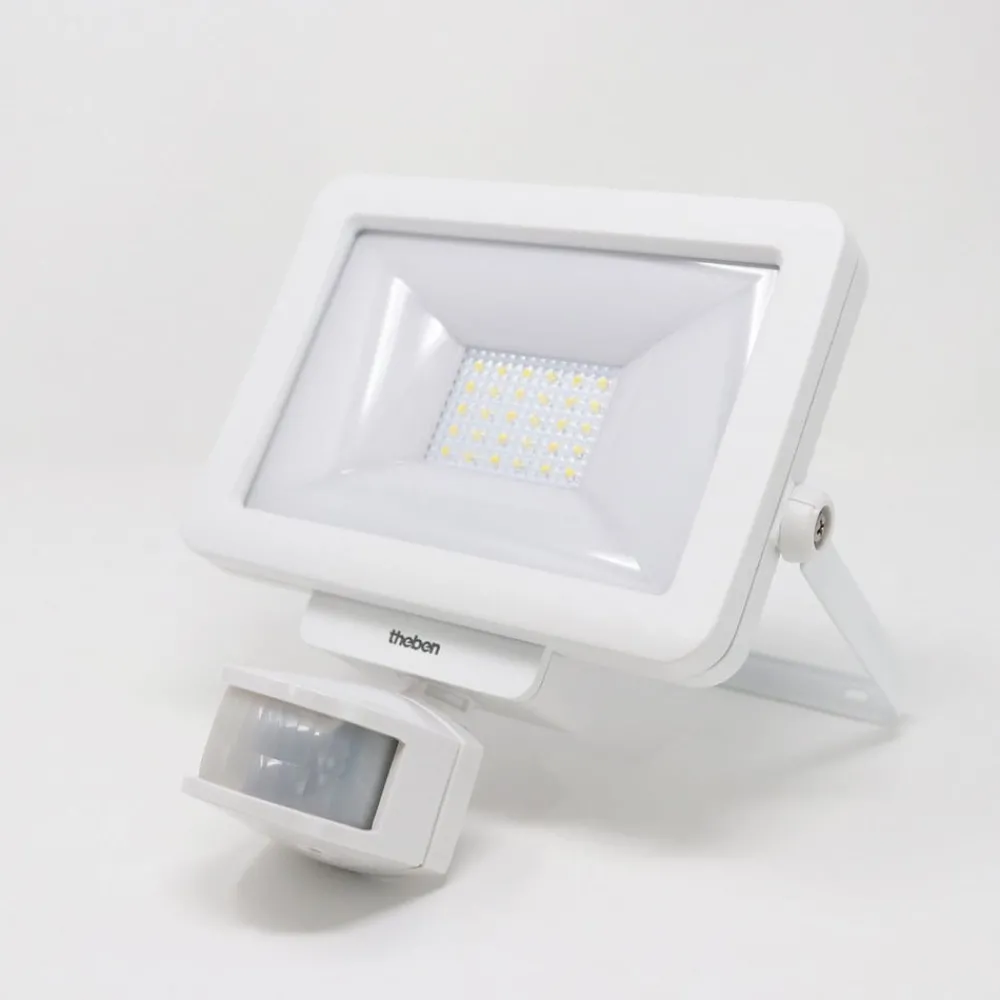 Udendørs Spot ^ Theben theLeda B20L udendørs LED-spot, hvid