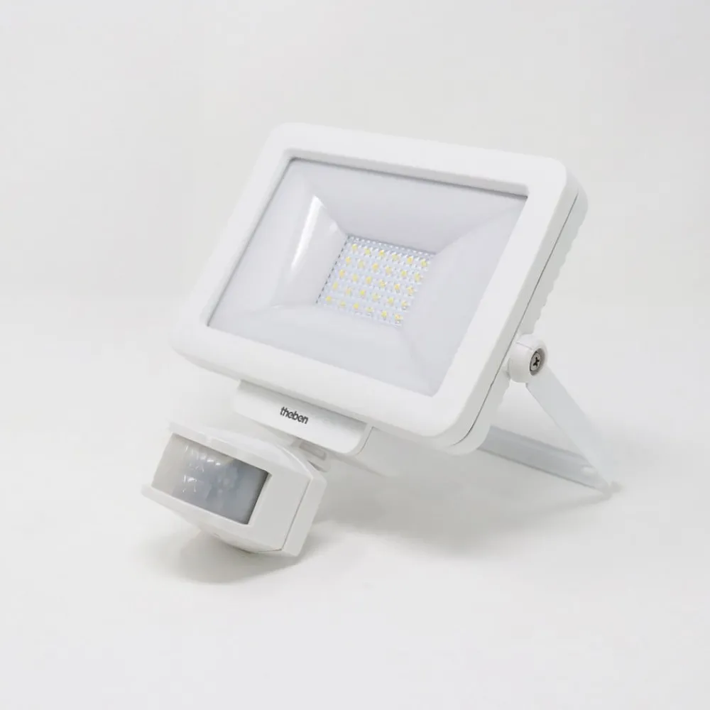 Udendørs Spot ^ Theben theLeda B20L udendørs LED-spot, hvid