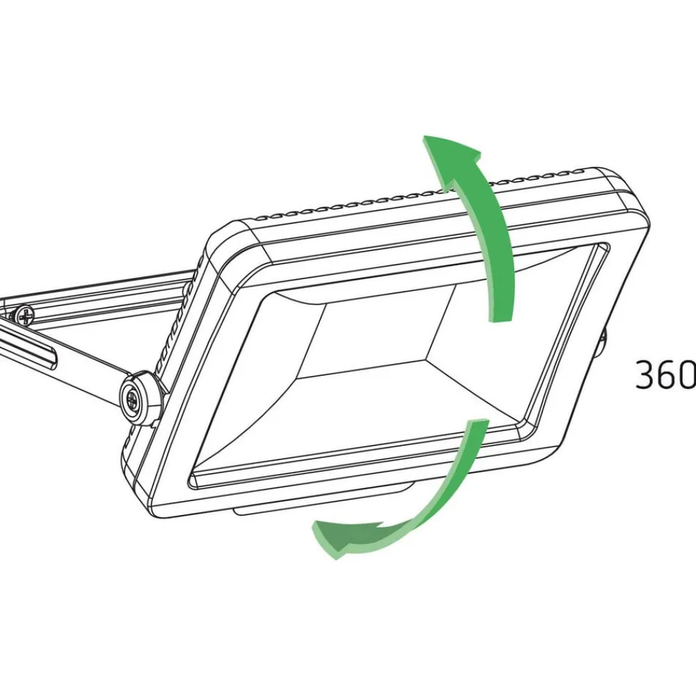 Theben Udendørs Spot > theLeda B20L udendørs LED-spot, sort