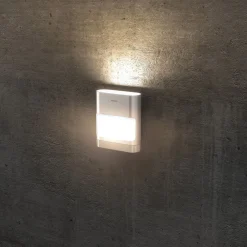 Theben Væglampe Med Sensor|Væglamper > theLeda D SU AL udend. væglampe, PIR-sensor