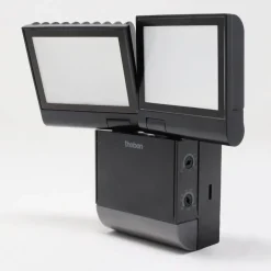 Væglamper ^ Theben udendørs LED-væglampe theLeda S17-100, sort Sensor