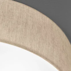 Gang|Loftlamper ^ FISCHER & HONSEL Thor loftslampe i tekstil, sand, Ø 40cm