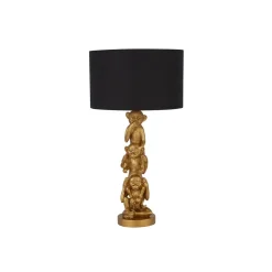 Bordlamper ^ Searchlight Three Wise Monkeys stof-bordlampe