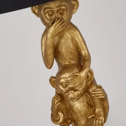 Bordlamper ^ Searchlight Three Wise Monkeys stof-bordlampe