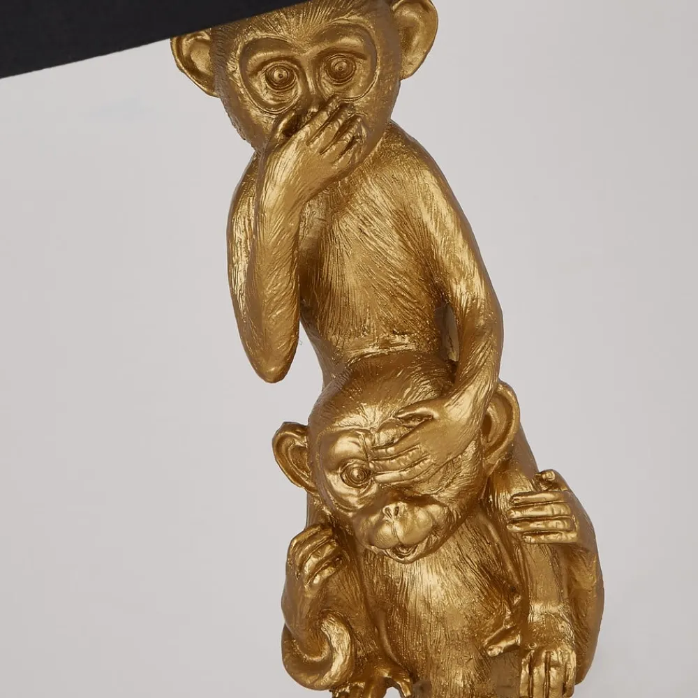 Bordlamper ^ Searchlight Three Wise Monkeys stof-bordlampe