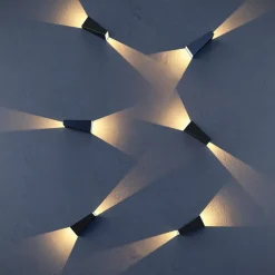Maytoni Væglamper > Times Square udendørs LED-væglampe, sort
