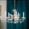 Lysekroner ^ ORION TJURA lysekrone med 5 lys 60 cm