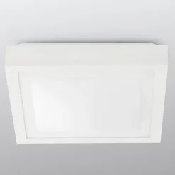 FARO BARCELONA Loftlamper > Tola loftlampe til badeværelset, 32 x 32 cm, hvid