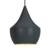 Pendellamper ^ Tom Dixon Beat Fat LED-pendellampe, sort
