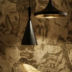 Tom Dixon Pendellamper|Pendellamper > Beat Tall LED-pendellampe, sort
