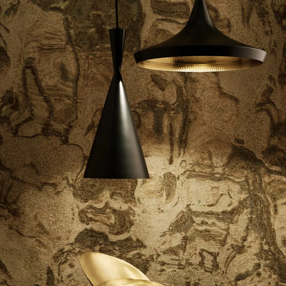 Tom Dixon Pendellamper|Pendellamper > Beat Tall LED-pendellampe, sort