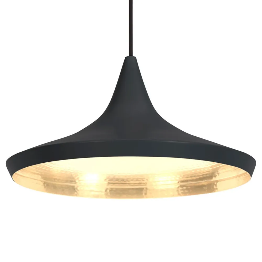 Tom Dixon Pendellamper > Beat Wide LED-hængelampe, sort