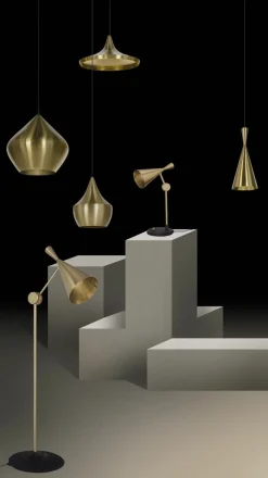 Tom Dixon Pendellamper > Beat Wide LED-hængelampe, sort