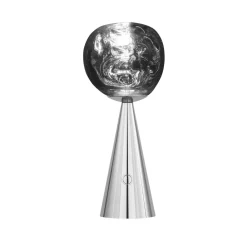 Dekorationsbelysning ^ Tom Dixon LED-bordlampe Melt Portable, sølv, 29 cm