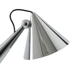 Tom Dixon Bordlamper > LED-bordlampe Pose, sølvfarvet, højde 25 cm