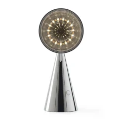 Tom Dixon Bordlamper > LED-bordlampe Pose, sølvfarvet, højde 25 cm