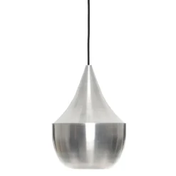 Pendellamper ^ Tom Dixon LED-hængelampe Beat Fat Unbeaten, aluminiumfarvet
